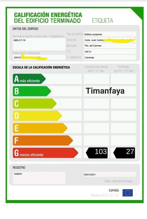 Vivienda Vacacional Timanfaya 卡门港 外观 照片